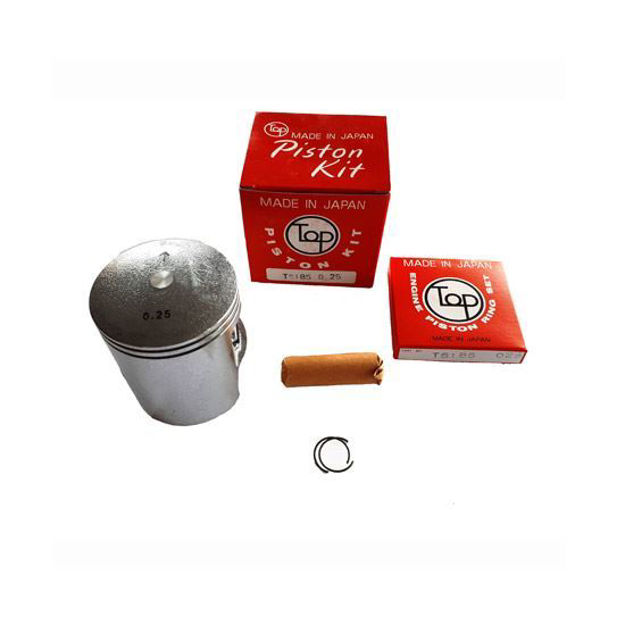 Imagen de Piston Kit Suzuki Ts185 + 025 (Japon)