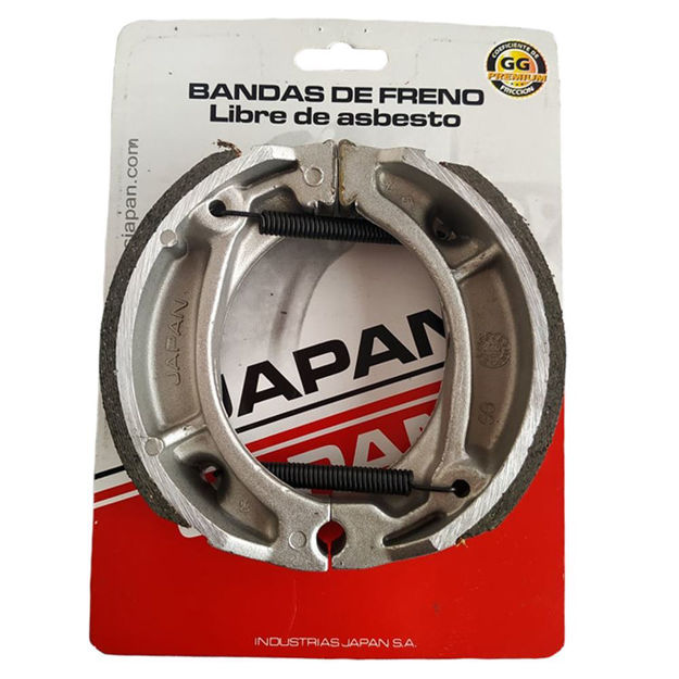 Imagen de Zapatas Freno Honda Bros Nrx125 Tornado Xr250