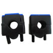 Imagen de Accutrax 7/8 Par Normal 23mm Negro Rojo Azul Dorado