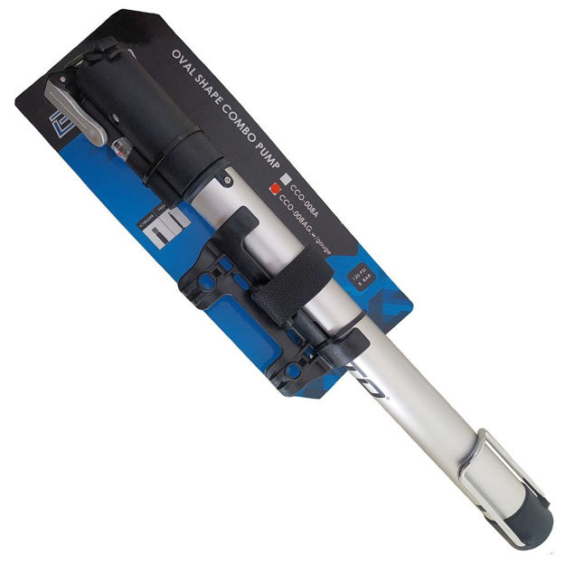 Imagen de Inflador Beto C-008AG 300mm  Gris De Aluminio Con Medidor
