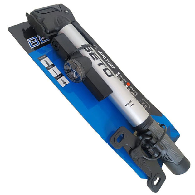 Imagen de Inflador Beto D-037G 250mm Aluminio con Medidor