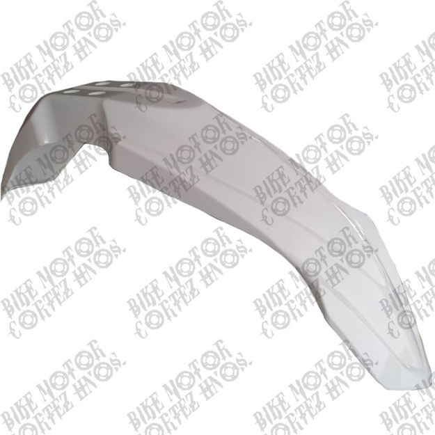Imagen de Guardafango Delantero Wr450 Compatible Suzuki Ts125 Blanco