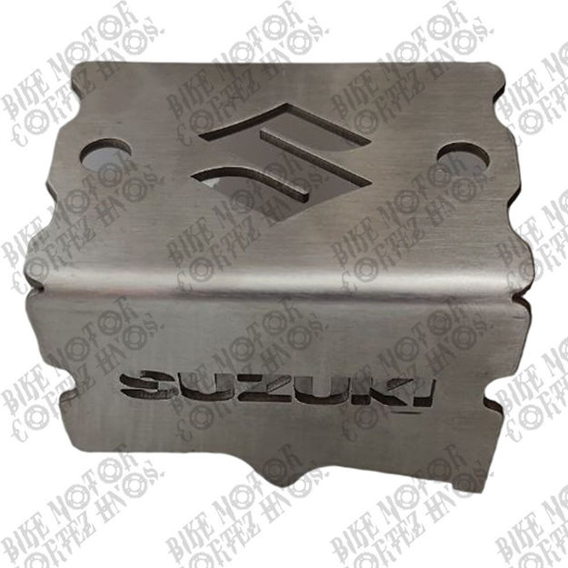 Imagen de Protector Bomba De Freno Delantero Suzuki Universal Ax100 Ts125 En125 Dr200