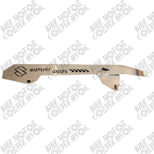 Imagen de Guarda Cadena Protector Cadena Metal Suzuki Gn125 lujo