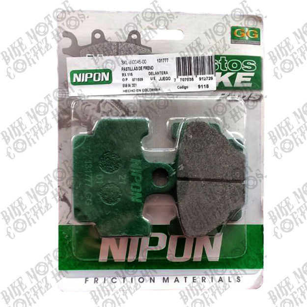 Imagen de Pastilla Yamaha Rx115 Rx135  NIPON