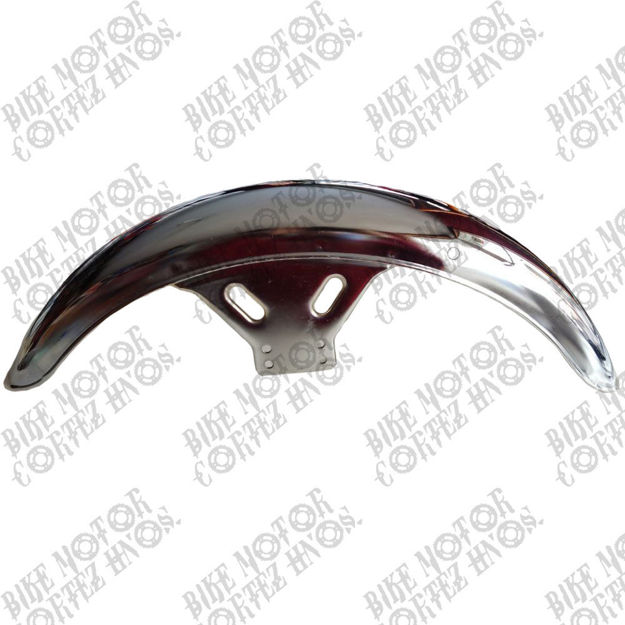 Imagen de Guardafango Delantero Metalico Cromado Yamaha Rx100 Rx115 KANUNI