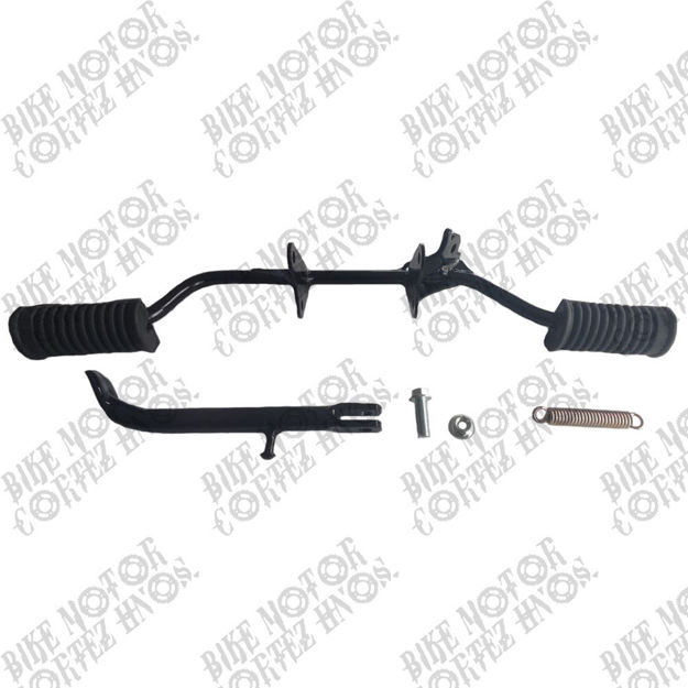 Imagen de Base Estribo Reposapie Delantero Pata Apoyo Suzuki Ax100 JNLH00059