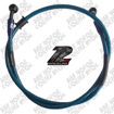 Imagen de Manguera Freno Delantero Alto Desempeño Blindada Yamaha Dtk175 Azul Rojo Raceline