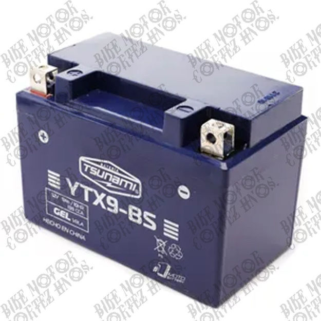 Imagen de Bateria Gel Ytx9-Bs Tsunami 12V 9Ah