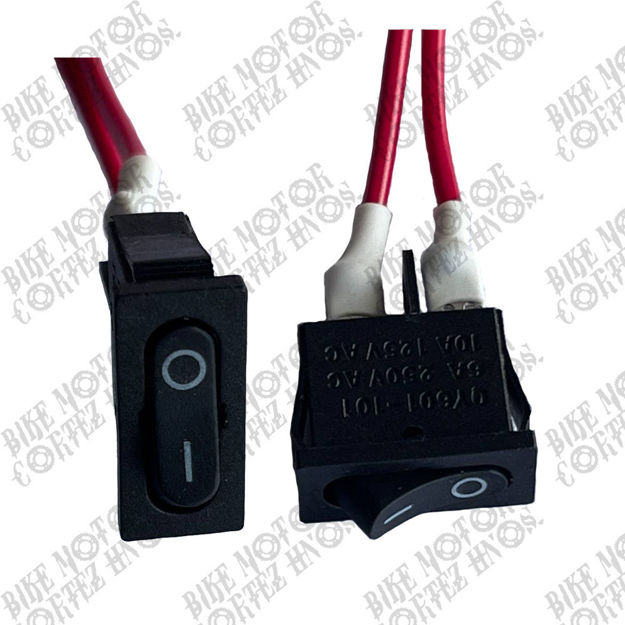 Imagen de Boton Prende Apaga Universal Kto Yamaha DTk Dte Calimatic Rx100 Rx115 Rx125 Rx135 Suzuki Ts125 Ts185 Ax100 Dr200 Honda Tornado Xr250