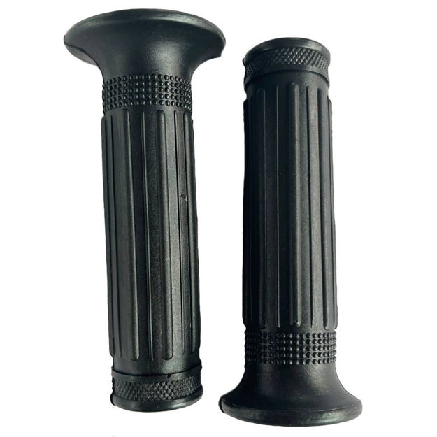 Imagen de Manillar Grips Puños De Moto Colores Lazer Bugallo Yamaha Dtk125 Dtk175 Dte Calimatic Trail Xtz125 Ybr125 Rx100 Rx115 Suzuki Ax100 Ax4 Gixxer Ts125 Ts1855 Dr200 Honda Xl200 Xr250 Tornado Xr190