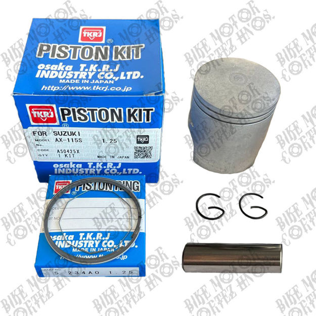 Imagen de Piston kit Suzuki Ax115 + 125 Japones