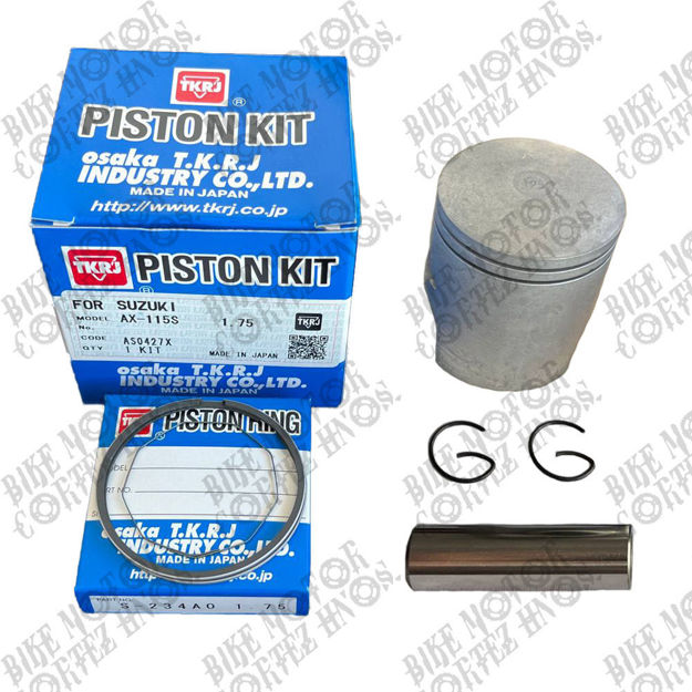 Imagen de Piston kit Suzuki Ax115 + 175 Japones