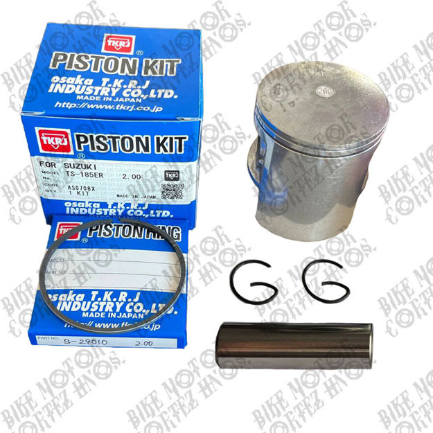 Imagen de Piston Kit Suzuki Ts185 + 200 Japones