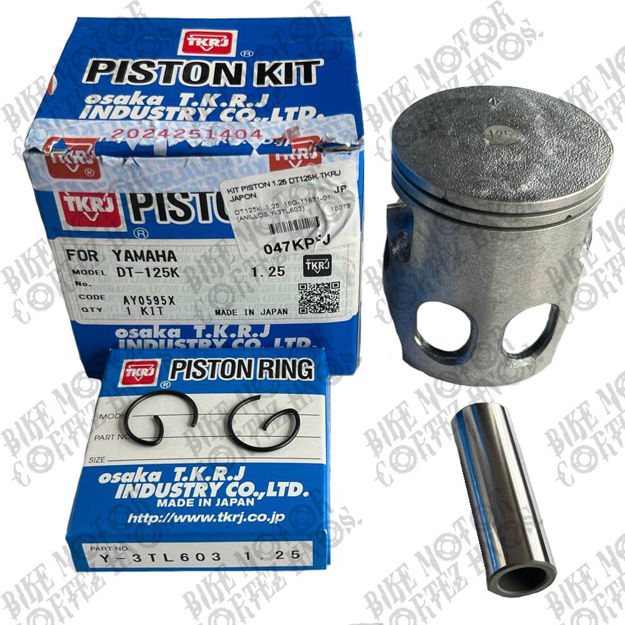 Imagen de Piston Kit Yamaha Rx125 Dtk125 + 125 Tkrj