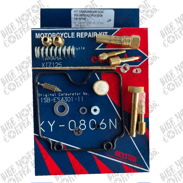 Imagen de Reparacion Carburador Yamaha Xtz125 Ks-0806N 17Pcs Ref Carburador 1SB-ES4301-11
