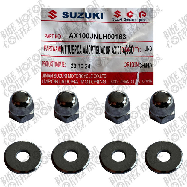 Imagen de Tuerca Rodela Amortiguador Suzuki AX100 JNLH00163