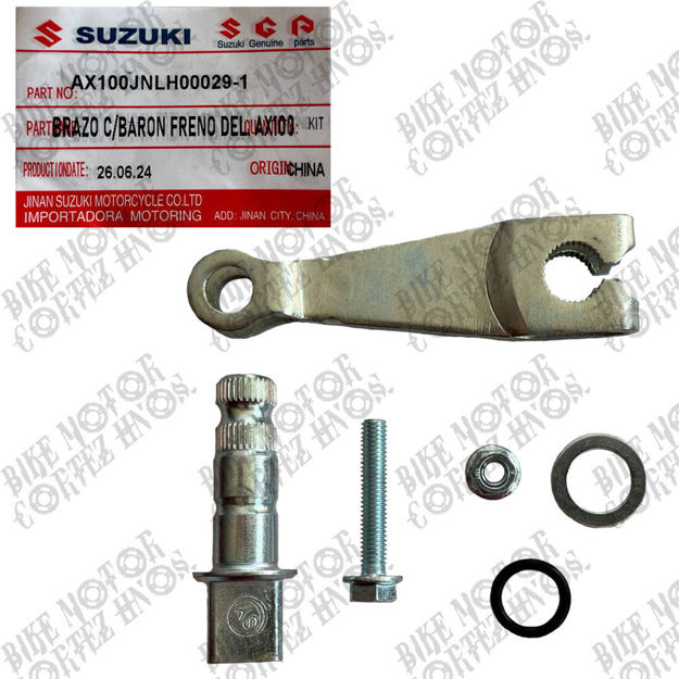 Imagen de Tiradera Brazo Freno Delantero Suzuki Ts125 Ax100 Ts185 AX100JNLH00029-1 Suzuki