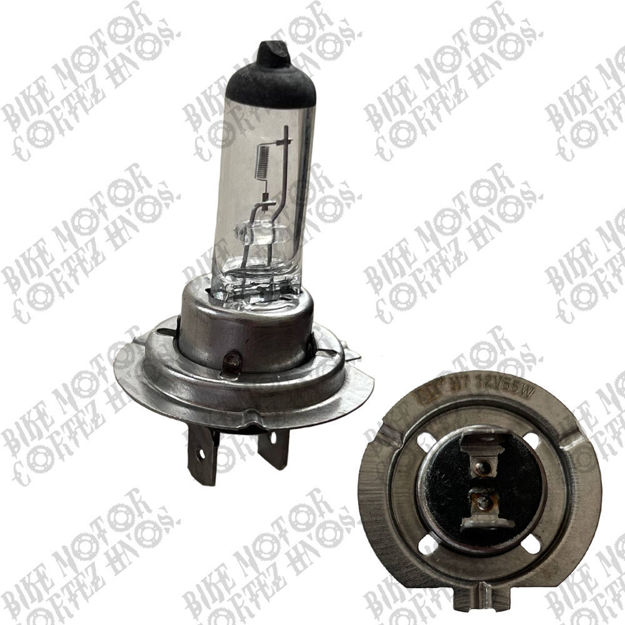Imagen de Bombillo Faro Halogeno H7 12V 55W Satandard