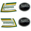 Imagen de Calcomania Suzuki Ts185 Ts125 Ts250 Laterales Y Tanque Antigua