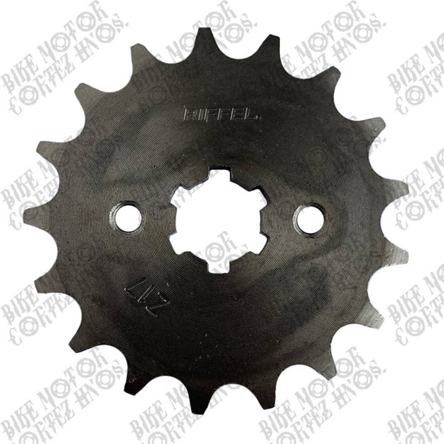 Imagen de Piñon Motriz 428H 16D Yamaha Dtk Yb125 5VL Xtz125 Xt225 Suzuki Ax100 Gixxer150 Ts125 Riffel 26550