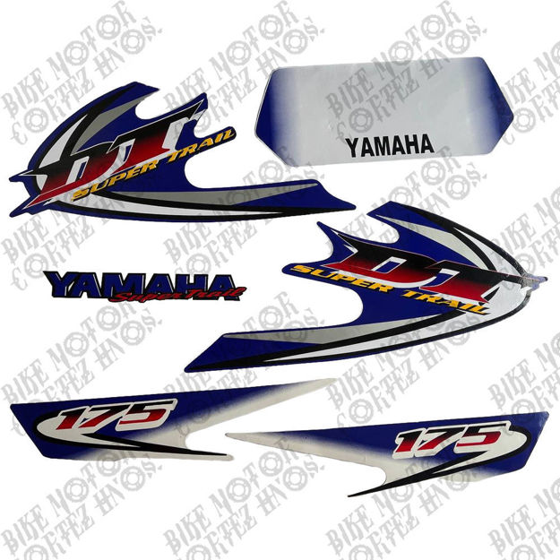 Imagen de Calcomania  Yamaha  Dtk175 Modelo 2004 Super trail Economico