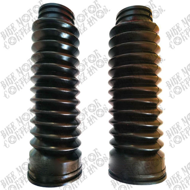 Imagen de Fuelle Caucho De Barras Corto Suzuki Ax100 Yamaha Rx100 Rx115 Rx125 Rx1235 Bajaj Imbra