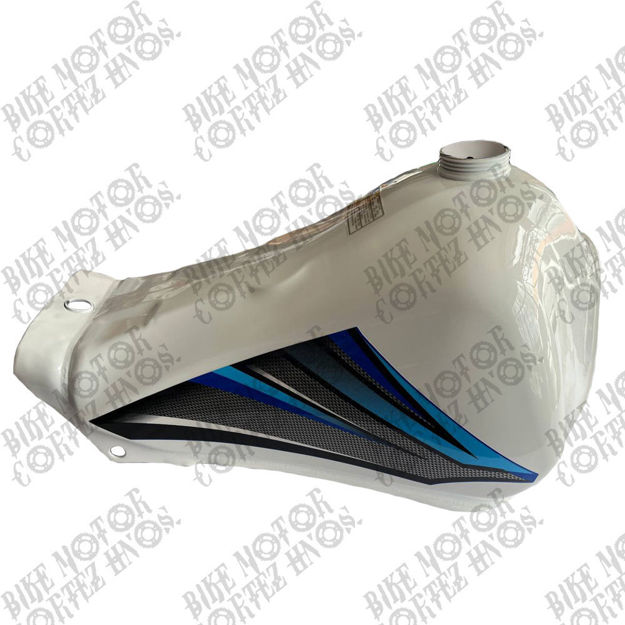 Imagen de Tanque Gasolina Yamaha Dtk125 DTk175 Blanco Rosca Rcp