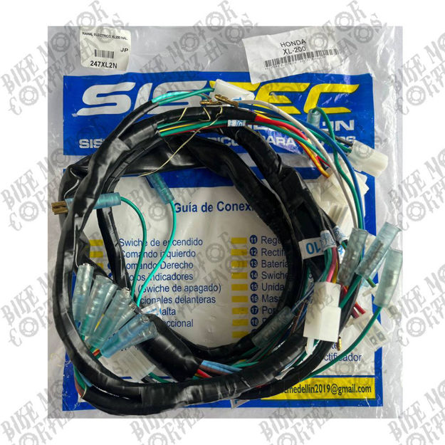 Imagen de Instalacion Electrica Honda Xl200 sistec