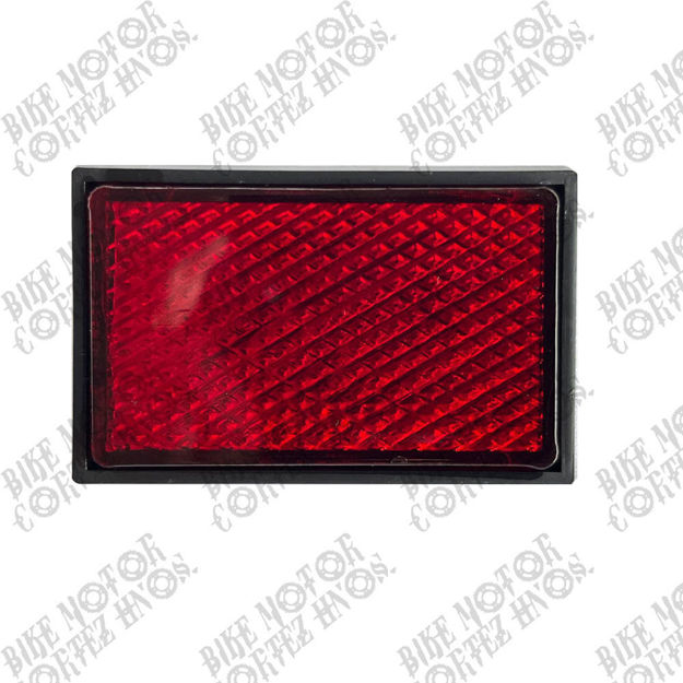 Imagen de Reflectivo Porta Placa Suzuki Ts125 Cn Cr Strong