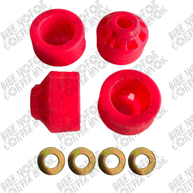 Imagen de Slider Universal Yamaha Dtk125 Dtk175 Calimatic Dte Suzuki Ts125 Ts185 Ax100 Dr200 Honda Tornado Xr250 Spools Fucsia