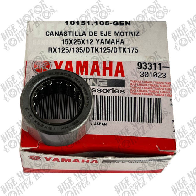 Imagen de Canastilla Eje Motriz Yamaha Dtk175 Dt200 Rx100 Rx115 Rx125 Rx135 Trail 93311-315Y6  15-25-12,3 Yamaha Japan