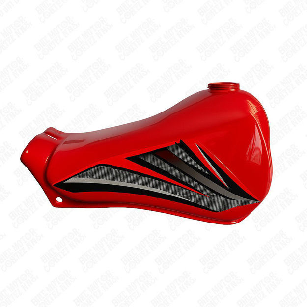 Imagen de Tanque Gasolina Yamaha Dtk125 DTk175 Rojo Rosca Rcp