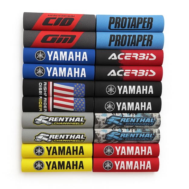 Imagen de Protector Barras Sealsavers 18cm largo x 12 Diametro Yamaha DTk Dte Calimatic Rx100 Rx115 Rx125 Rx135 Suzuki Ts125 Ts185 Ax100 Dr200 Honda Tornado Xr250