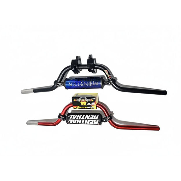 Imagen de Timon Renthal Sport Lazer Suzuki Ax100 Gn125 Gs125 En125 Yamaha Yb125 Ybr125 Rx100 Rx115 Rx125 Rx135